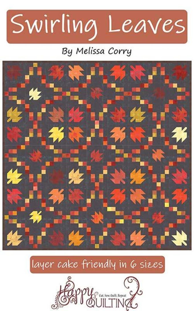 Pattern Acorn Hollow Swirling Leaves