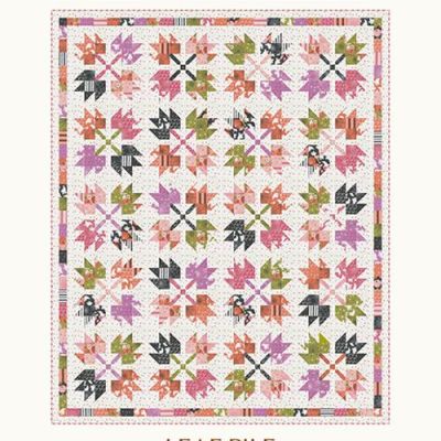 Pattern Acorn Hollow Leaf Pile