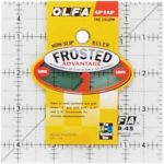 Frosted ruler 4,5" per 4,5" Olfa