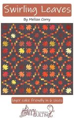 Pattern Acorn Hollow Swirling Leaves