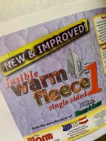 Warm Fleece Fusible 45" (h.114cm) - 100% Pol