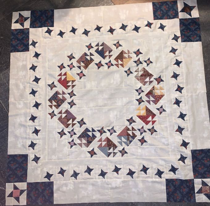 Il quilt che sembra un cerchio: il kit