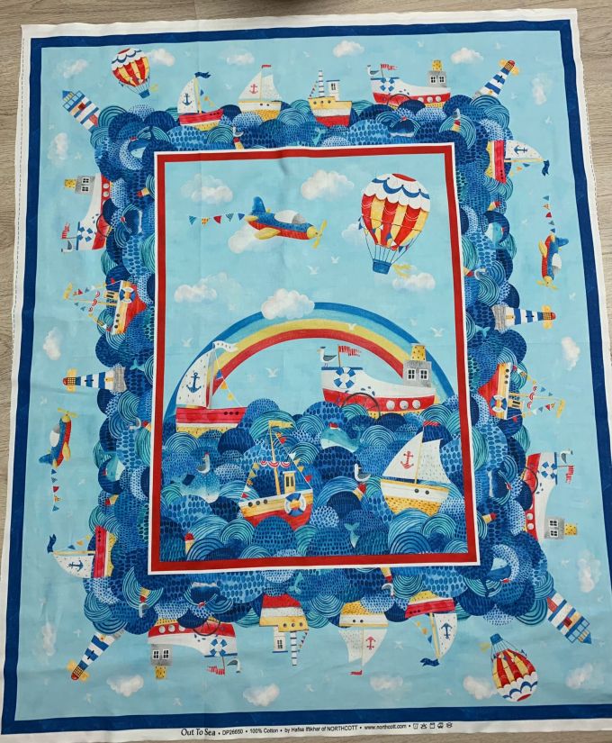 Pannello mare e barche